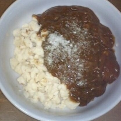 お豆腐カレーin高野豆腐＾ｍ＾美味しくリピしたよ♡ごちそうさまでした☆